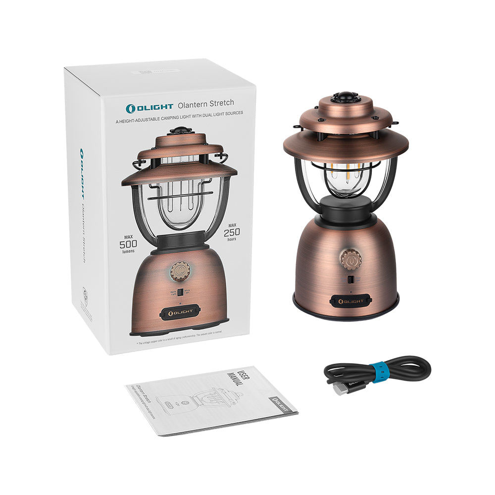 Olight Olantern Stretch Rechargeable Height Adjustable Camping Lantern