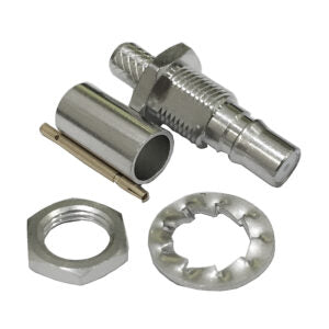 QMA Bulkhead Socket for RG58