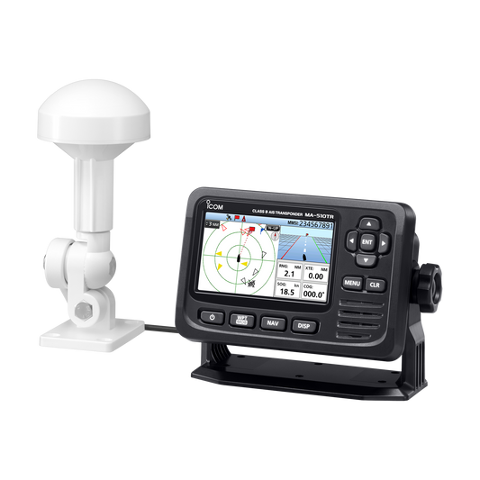 MA-510TR - Class B AIS Transponder with Wide Angle Colour TFT LCD