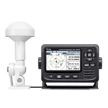 MA-510TR - Class B AIS Transponder with Wide Angle Colour TFT LCD