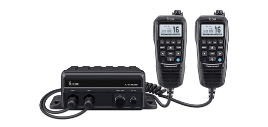 IC-M410BB - High-Performance Black Box VHF Radios When Helm Space is at a Premium