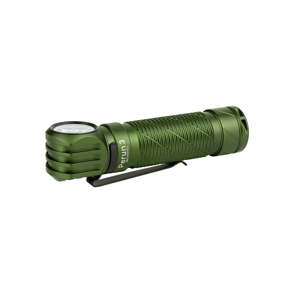 Olight Perun 3 Versatile Led Rechargeable Head Torch from Head to Hand