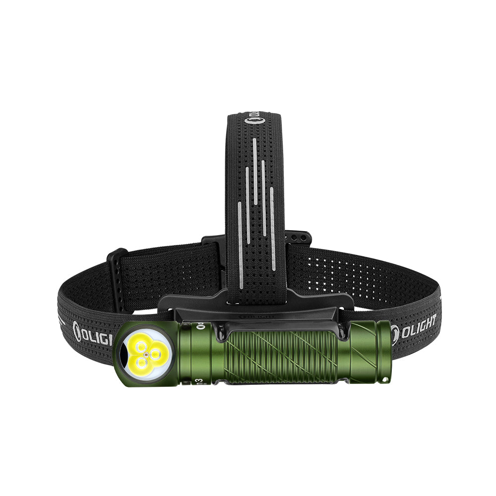 Olight Perun 3 Versatile Led Rechargeable Head Torch from Head to Hand