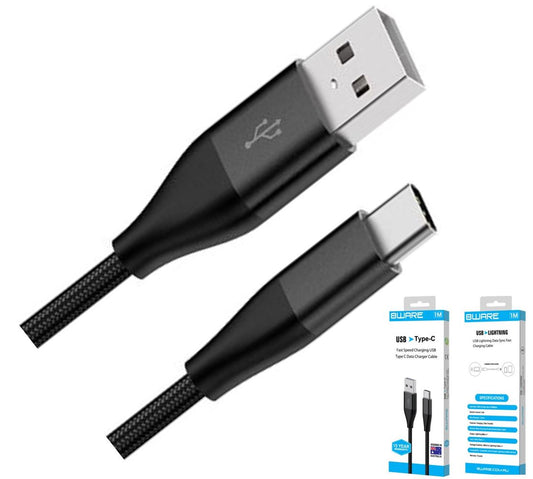 USB-A to USB-C Fast Charging Cable