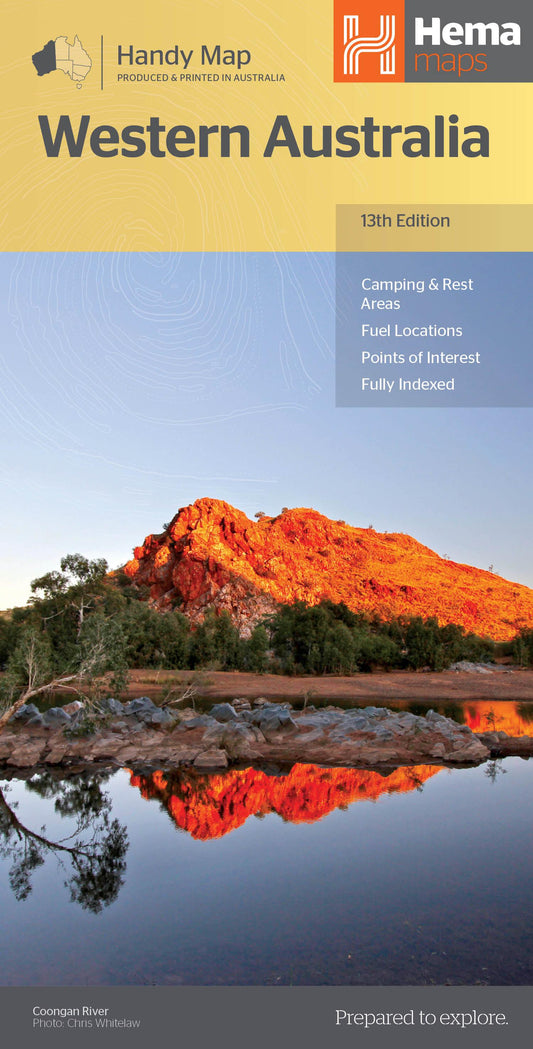 Western Australia Handy Map - HEMA