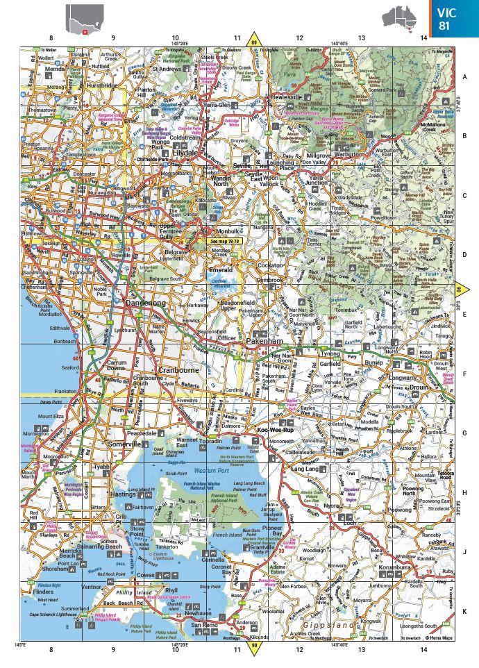 Australia Road & 4WD Handy - 185 x 248mm