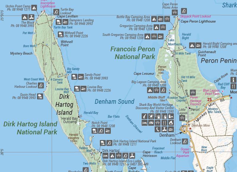 Pilbara & Coral Coast Map - HEMA
