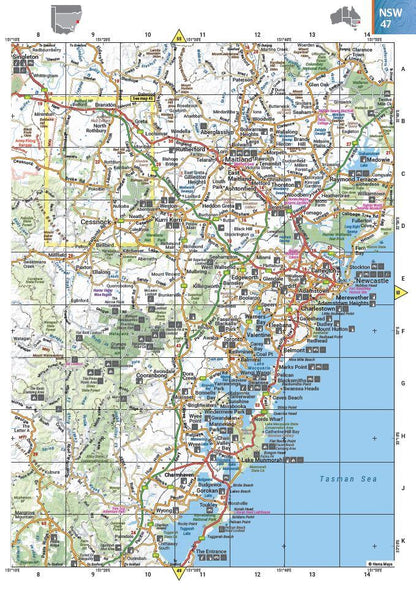 Australia Road & 4WD Handy - 185 x 248mm