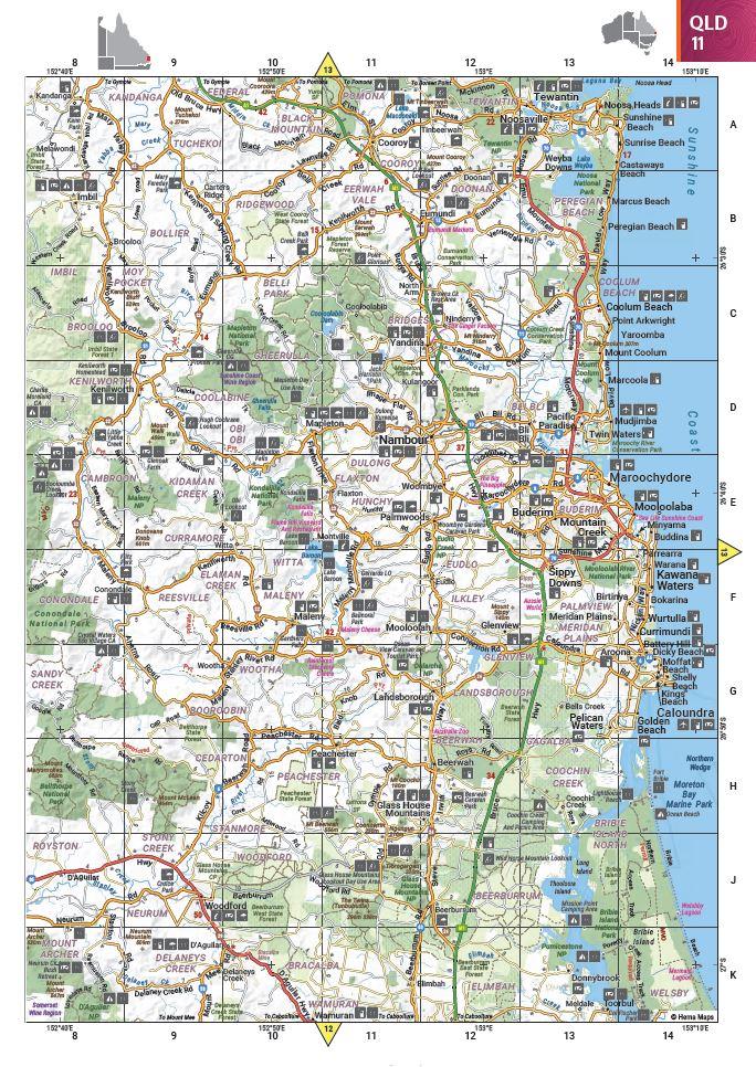 Australia Road & 4WD Handy - 185 x 248mm