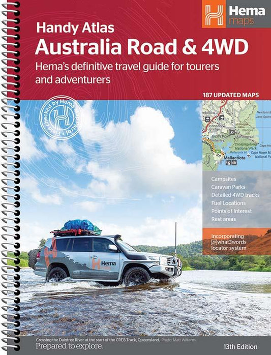 Australia Road & 4WD Handy - 185 x 248mm