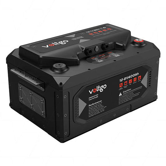 VoltGo 12.8V 400Ah 5120Wh LiFePO4 - VLRV5120A