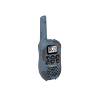 Uniden CB UH45-2 80 Channel UHF CB Handheld Radio (Walkie-Talkie) with Kid Zone – Blue Camouflage Twin Pack