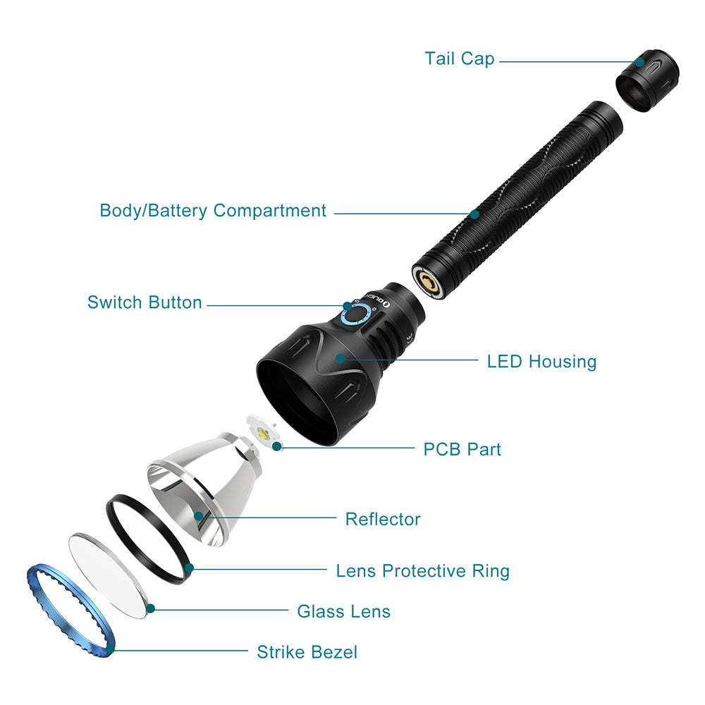 Olight Javelot Pro 2 Bright Long-Distance Hunting Torch