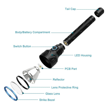 Olight Javelot Pro 2 Bright Long-Distance Hunting Torch