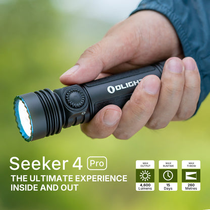 Olight Seeker 4 Pro Powerful Rechargeable Led Torch