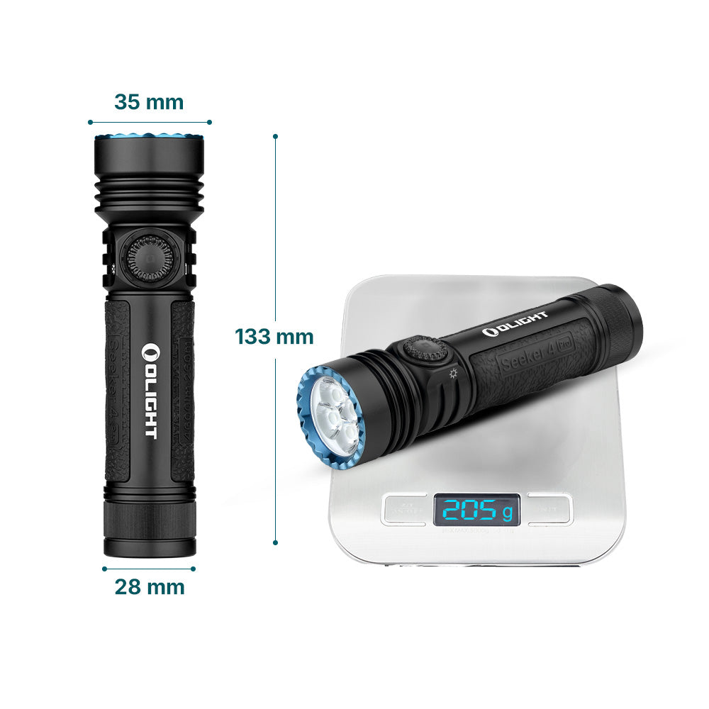 Olight Seeker 4 Pro Powerful Rechargeable Led Torch