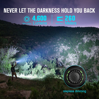 Olight Seeker 4 Pro Powerful Rechargeable Led Torch